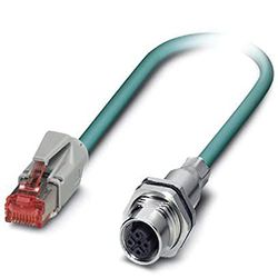 PHOENIX CONTACT NBC-M12FSBP/3.0-93E/R4AC network cable, 3 m cable length, 4 pins, approx. T5