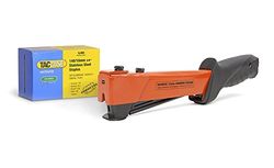 Tacwise 1221 Agrafador de martelo profissional A54 com 5000 grampos 140/12 mm, usa grampos tipo 140 de 6 mm a 12 mm