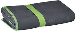 Playshoes Toalla multifunción Unisex, Toalla de baño de Microfibra, Manta portátil, Gris, 80 x 160 cm
