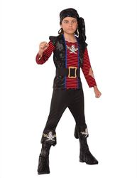 Rubies 630938-L Déguisement de pirate pour enfant, taille 8-10 ans