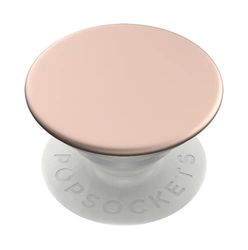 PopSockets PopGrip - Supporto e Impugnatura per Telefoni Cellulari e Tablet con un Top Intercambiabile - Aluminum