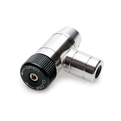 PDW Shiny Object - Bomba de CO2 para bicicletas, cor prateada, tamanho n/a
