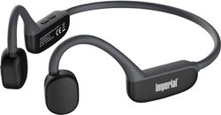 Imperial bluTC Active 2 Bone Sound Headphones (Bone Conduction, Bluetooth 5.3, 32GB Memory, 11 Hours Playtime, Sweat Resistant) - Black