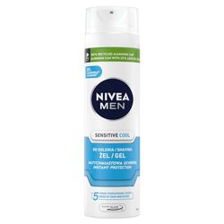 Nivea Men Sensitive Cool Gel – chłodzący żel do golenia dla mężczyzn 200 ml