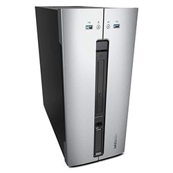 MEDION AKOYA M80 - PC desktop (Intel Celeron G4900, 8 GB RAM, 1 TB HDD, Intel Graphics, Windows10) Colore Argento