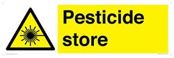 Cartello per negozio di pesticidi - 600 x 200 mm - L62