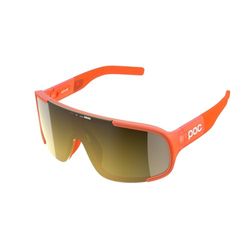 POC Unisex Adult Aspire zonnebril, Fluo. Orange Translucent/Clarity Road/Partly Sunny Gold, One Size, Fluo. Orange Translucent/Clarity Road/Partly Sunny Gold, One Size