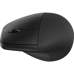 HP 920 Mouse Wireless Ergonomico, Dongle USB HP, Bluetooth 5.3, Durata Batteria fino a 6 Mesi, Sensore Multisuperficie fino a 4000 dpi, 5 Pulsanti Personalizzabili, Led di Canale, Nero