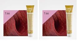 COULEUR OR 7.66 BLOND ROUGE INTENSE 100ML (Lot de 2)