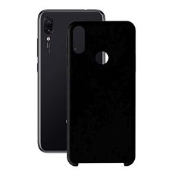 KSIX smart your tech Case for Xiaomi Redmi 7, Semi-Rigid, Black