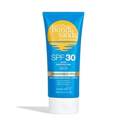 Bondi Sands doftfri solskyddslotion SPF | Icke-Greasy Broad-Spectrum Formula återfuktar och skyddar huden vattenavvisande upp till 4 timmar vegansk + cruelty 150 ml (5,07 oz), vit, 150 ml (1er Pack)