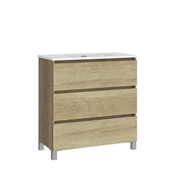Baikal Nature encastrée, Mélamine 16, 80 cm