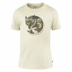 Fjallraven Arctic Fox T-Shirt M, Maglietta Uomo, Gesso Bianco, XS