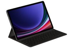 Samsung Book Keyboard Slim Cover para Galaxy Tab S9+, Color Negro