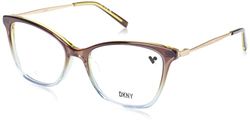 DKNY DK7010 Gafas, Crystal Moss/Blue Gradient, 53/17/135 para Mujer