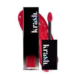 KRASH KOSMETICS NASTY BOY Liquid Lip - Hyperpigmenterad - Sammet matt finish - Lätt känsla Läppar - Intensiv Fantasi Färg - Vegan och Cruelty Free