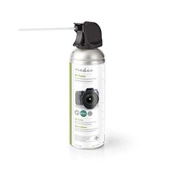 Nedis Photo & Video Camera Air Duster, 405 ml Canister with 6 Bar Spray Straw