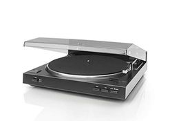 Dual DT 210 USB Tocadiscos para equipamento de áudio (USB, 35/45 rpm), cor preta