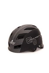 Urban Prime Unisex Volwassene Elektrisch Mobiliteit Helm, Medium, Zwart