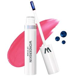 Wonderskin Wonder Blading Lip Stain Peel Off Masque - Tinta Per Labbra Rosa A Lunga Durata, Resistente All'Acqua E Al Trasferimento, Finitura Opaca Trucco Peel Off (Sweetheart Masque)