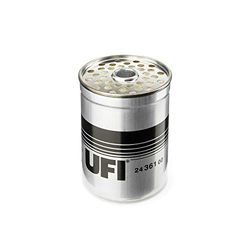 UFI Filtro Gasoil 24.016.00, filtro de combustível diesel de substituição, adequado para carros, carros, carros, tratores e locomotivas, adequado para Agrifull, Citroen, English Electric, Fiat,