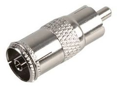 Pro Signal RW7-015 TV Coaxial Socket to Phono Plug Adaptor