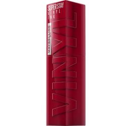 Maybelline New York Tinta Labbra a Lunga Tenuta Superstay Vinyl Ink, Per un Effetto Vinilico fino a 16H, Finish Luminoso e Senza Sbavature, Formula Vegana, Tonalità: 55 ROYAL