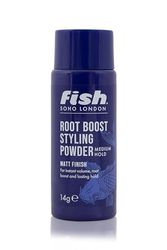 Fish Root Boosting Styling Hair Powder, Mens Hair Styling Product Suitable for Short & Medium Length Hair. Stylist & Barber Used, Medium Hold, Matt Finish