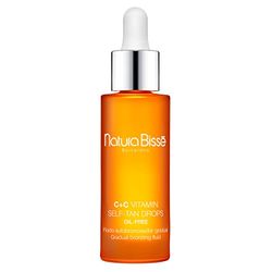 Natura Bissé C+C Vitamin Self-Tan Drops, Oil-Free Gradual Bronzing Fluid, Hydrates & Enhances Tan, 1 Oz
