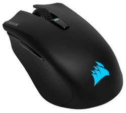 Corsair HARPOON WIRELESS RGB Rato leve para jogos FPS/MOBA - 10.000 PPP - 6 botões programáveis - Bluetooth de baixa latência - compatível com iCUE, Mac, PS5, PS4, Xbox - preto