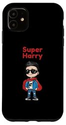 Custodia per iPhone 11 Super Harry Super Eroe