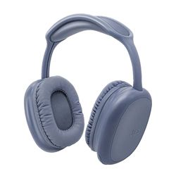 JAZ SBS NEO WAVE bezprzewodowe słuchawki z nausznikami i wyściełanym pałąkiem, w zestawie kabel do ładowania USB-C, 18 godzin ciągłego użytkowania, niebieski