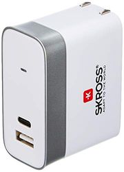 Skross US USB Charger 2Port Typ-C