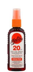 Malibu Sun SPF 20 Dry Oil Spray with Medium Protection, Water Resistant, 100ml