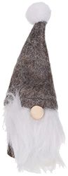 riffelmacher & weinberger christbaumschmuck-fabrik gmbh&co.kg 74921 Gnome Artificial Felt 4 x 11.5 cm 1 Piece Grey 4 x 11.5 cm