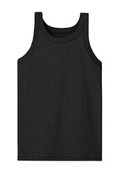 NAME IT Flickor Nkfkab Sl Slim Top Noos T-shirt, svart, 134/140 cm