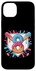 Baseball, 8 anni, Ice Cream Drip, 8th Birthday Boy, numero 8 Custodia per iPhone 14 Plus
