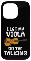 Lascio che sia la mia viola a parlare, violista introverso Custodia per iPhone 13 Pro