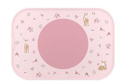 Mepal Placemat Mio Little Dutch, Non-slip Circle keeps Items in place, Easy to clean, Non-slip Circle can be removed, Sturdy, can also be used as a Tray, Dishwasher Safe, Fairy Garden