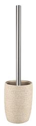 Kleine Wolke Toilet Brush Holder, 100% eco-polyresin, Macadamia, 9.5 x 9.5 cm