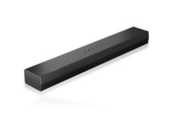LG S20A - Barra audio intelligente, Bluetooth, 50 W, 2.0 canali, compatta con doppio woofer integrato, Dolby Digital, DTS Digital Surround, nero