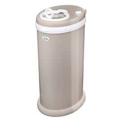 Ubbi Steel Odor Locking, geen speciale tas vereist geld besparen, awards-winning, modern design registry must-have diaper pail, taupe