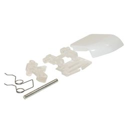 Washing Machine Plastic Door Handle Kit Fits Electra/ Servis, White