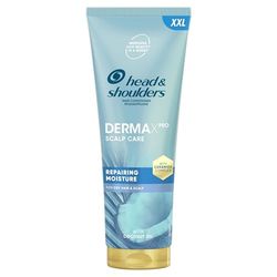 Head & Shoulders DermaXPro Repairing Moisture Lightweight Conditioner 350ml with Coconut Oil and Ceramide Complex for Dry Scalp. Helps Reinforce Skin Barrier for Moisturised, Flake-Free Hair