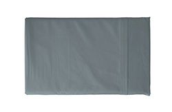 Gabel meer kleur en welbevinden laken, percale antraciet, single, 290 x 160 x 0,3 cm