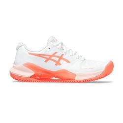 ASICS Gel-Challenger 14 Clay, Sneaker Mujer, Blanco Sol Coral, 43.5 EU