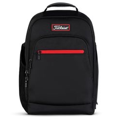 Titleist Players Backpack Zaino, Nero/Rosso, Taglia Unica Unisex-Adulto