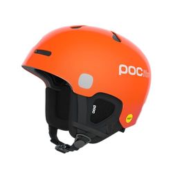 POC POCito Auric Cut MIPS Casques de Ski Jeunesse Unisexe, Fluorescent Orange, M-L (55-58)