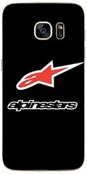 neatik skyddsskal för Galaxy S7 Edge motiv fan från Alpinestars