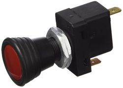 HELLA 6ED 004 778-011 Interruptor - S05 - Acionamento por cabo, 12/24 V, número de conexões: 3, aparafusado, interruptor on/off - halogénia, diâmetro do calibre: 14,5 mm, iluminação interruptor